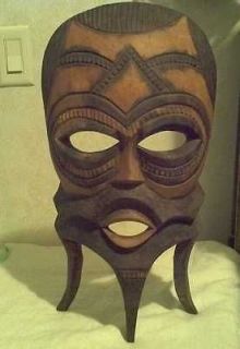 wood carved tribal mask made in mozambique south africa home