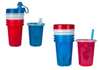   Years Take & Toss 5 Drinking Cups Limited Edition Straw spill proof