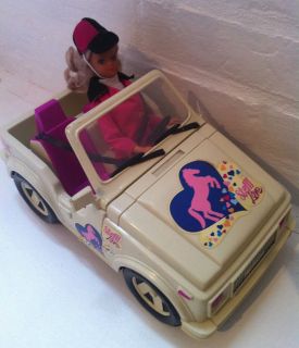 vintage 1970 s steffi love doll and jeep from united