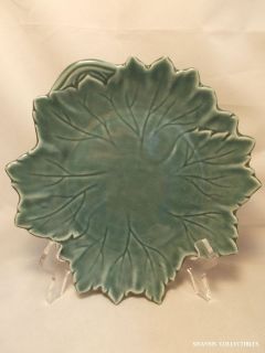 Vintage Steubenville Woodfield Blue Green Tropic Plates 8 3/4   Set 