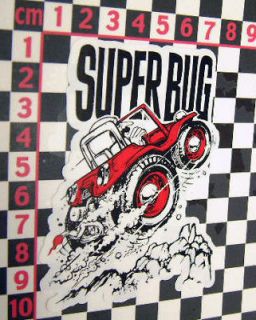 sticker for vw beach buggy volksrod dune bug empi imp  6 16 