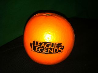   LEGENDS Official Orange Stress Ball   RARE/NEW   PAX EXCLUSIVE teemo