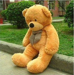   47” Giant Huge Cuddly Bear Toy Doll Soft Plush Stuffed Animals XMAS