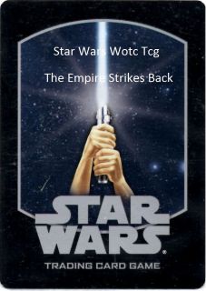 Star Wars wotc TCG The Empire Strikes Back Cards Part 2/3 (TOSB)