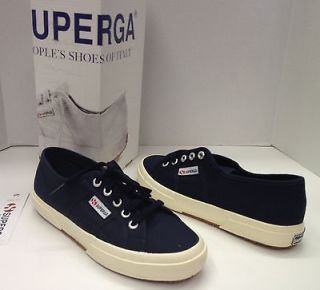 Superga Cotu Classic 2750 sneaker shoes navy blue New in Box