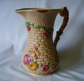 Rare Art Deco   Arthur Wood Vase   Sunshine & Walled Garden Decoration