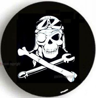   Pirate Skull on vitara black mb436728p (Fits Suzuki Grand Vitara