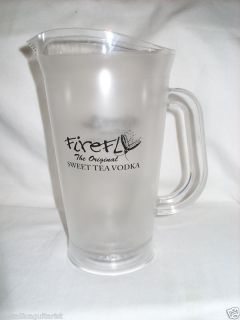 firefly sweet tea vodka illuminated plastic pitcher 