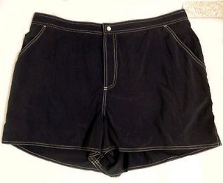 Newly listed Beach House NWT Womens Black Swimsuit Board Shorts Size 