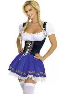   German Beer Maid Bavarian Oktoberfest Outfit Fancy Dress Up Costume