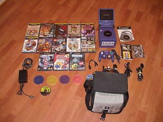   Brand NEW Nintendo GameCube + LCD Screen + 15 games + Carrying Case