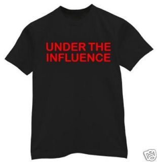 shirt medium under influence dui bar drunk college