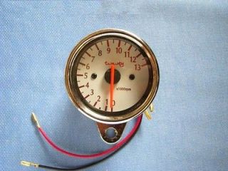13000RPM Scooter Analog Tachometer Gauge For Motorcycle New