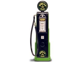 polly gasoline vintage gas pump digital 1 18 scale time