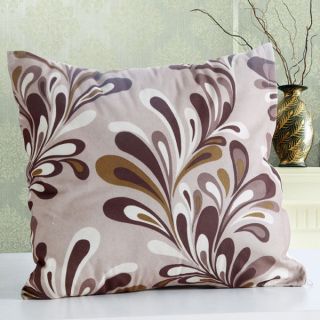Khaki Throw Pillow Case Cushion Sofa Bed Soft Cover No Core Home 