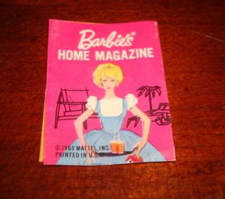   DOLL PUT TOGETHER PATIO SWING FURNITURE ACCESSORY 1 HOME MAGAZINE