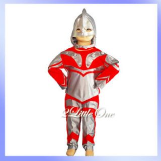 Ultraman Hero Boy Costume Outfits Fancy Party Halloween Toddler Size 