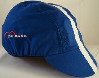 DE ROSA EURO CYCLING BICYCLE BIKE CAP HAT EMBROIDERY   NEW