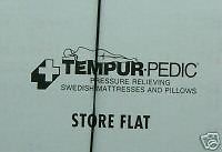 tempur pedic king cloud supreme mattress east coast buyers receive