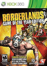 Borderlands Game of the Year Edition Xbox 360, 2010