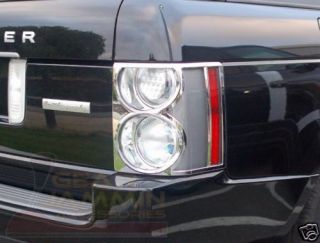 range rover hse chrome tail light covers bezels vogue time