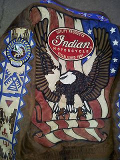 newly listed vintage indian tribal police motorcycle jacket wolf tooth