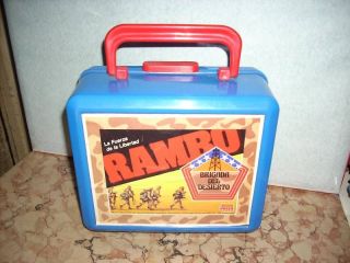 vintage argentina rambo lunchbox storm desert 91 jocsa from argentina