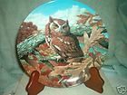 THORNTON BURGESS PAIRPOINT CUP PLATE SCREECH OWL Ex