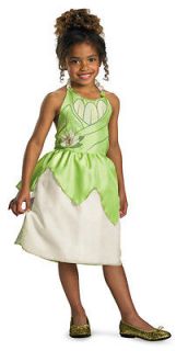 Girls Child Disney The Princess & The Frog Tiana Fairy Tale Dress 