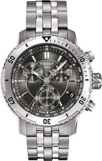 New TISSOT T Sport PRS200 Grey Dial Wristwatches Men T067.417.11.051 
