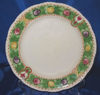 adams titianware dinner plate 9 inch handpainted ada159 time left