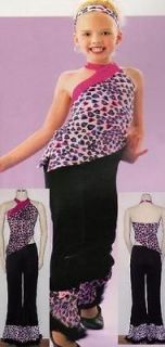 25.00 Sale SECOND NATURE Animal Print Dance Costume CHOICE ADULTS