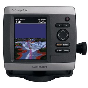 GARMIN GPSMAP 431 GPS CHART PLOTTER INLAND LAKES & RIVERS 010 00765 00