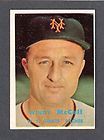 1957 topps 291 windy mccall ny giants sp ex mint