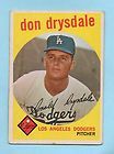 1959 Topps 387 Don Drysdale HOF Dodgers PSA 8 NMMT