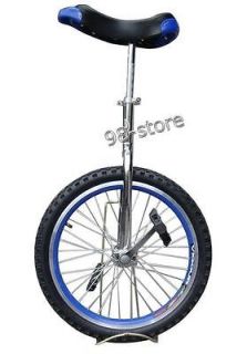 20 unicycle cycling In&Out Door Chrome with colored skidproof tire