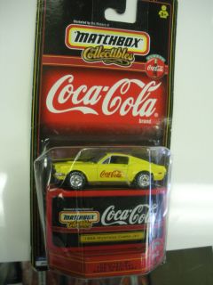 coca cola matchbox 1968 mustang cobra jet 