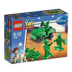 LEGO 7595 TOY STORY Army Men on Patrol Soldiers Jeep Disney Pixar NEW