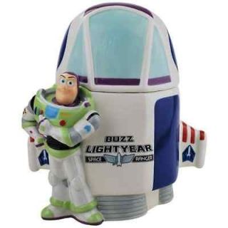 TOY STORY Buzz Lightyear Rocket COOKIE JAR Disney Kitchen