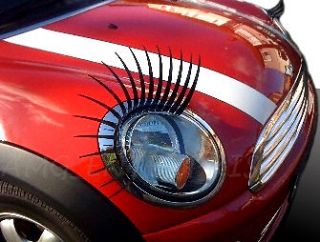 car headlight eyelashes in Decals, Emblems, & Detailing