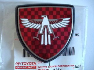 toyota oem mr2 aw11 85 89 mk1 hood emblem badge