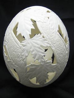 hand carved ostrich egg  450 00 0