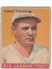 1933 goudey tommy thevenow pittsburgh pirates  $