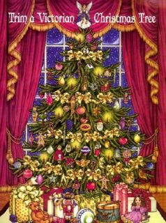 Trim a Victorian Christmas Tree With 83 Sticker Ornaments by Darcy May 