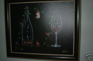 Michael Godard Turley Wine Giclee on Canvas artist S/N 68/100