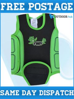   BABY SWIMMING WRAP WETSUIT 0 12 MONTHS GREEN TURTLE FOR BEACH POOL