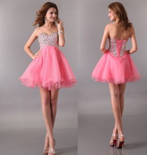   Prom Gown Luxury Short bodice Cocktail Evening Party TUTU Dress