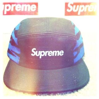supreme camp hat zebra royal blue tyler the creator ofwg