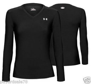 WOMENS SIZE XL UNDER ARMOUR COMPRESSION BASE LAYER LONG SLEEVE SHIRT 