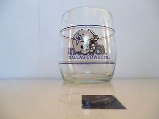 Dallas Cowboys NFL Helmet Logo 12oz. Drinking Glass (never used)